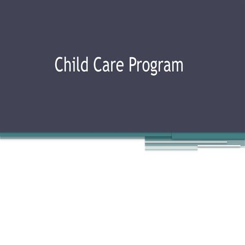 Presentation on Child Care and Immunizationptx | PPTX