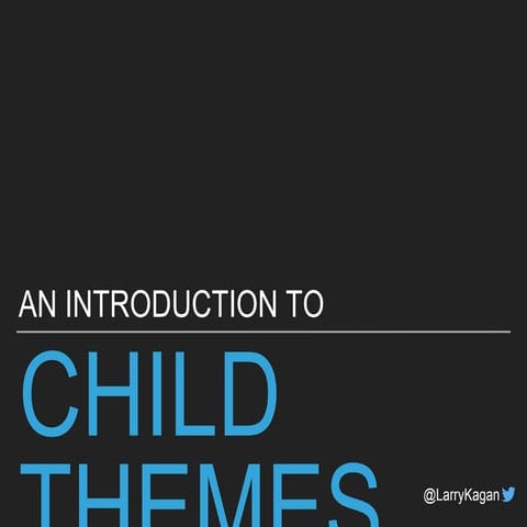 Child themes