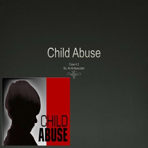 Child abuse and greenstick fracture