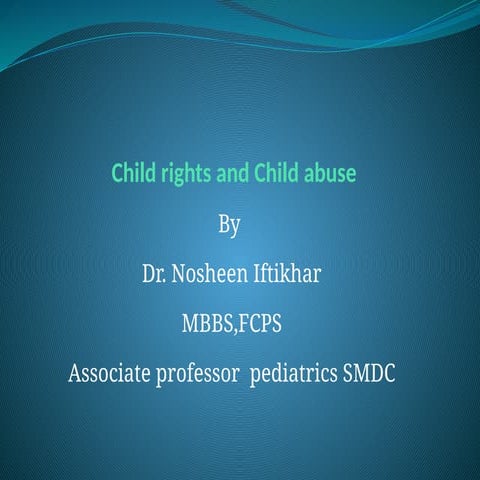 Definition: Child protection refers to measures and structures designed ...
