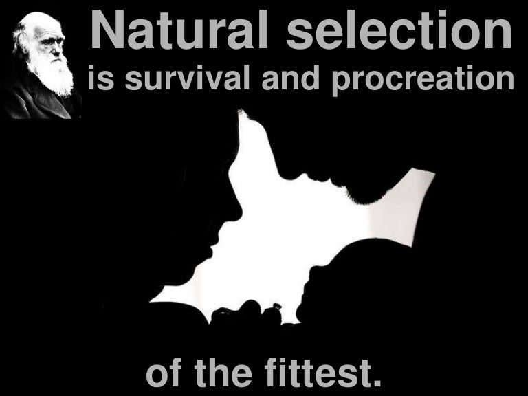 Pronatalist life values Natural selection is survival and procreatio…