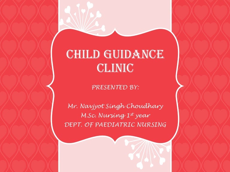 Child guidance clinic