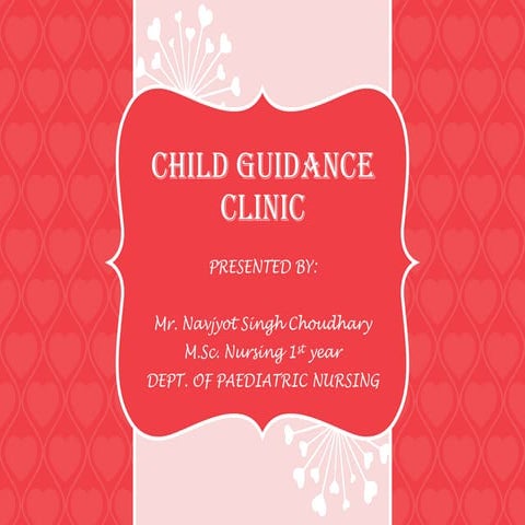 Child guidance clinic