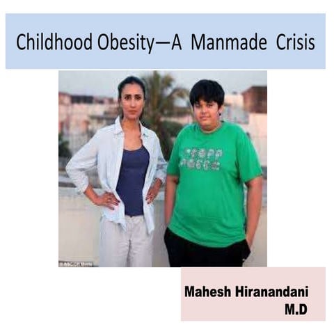 Childhood & adolescent obesity  nestle mar 2014