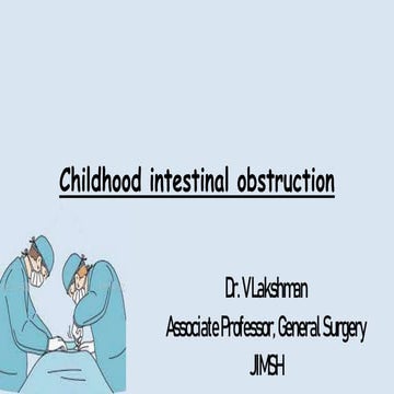 childhood intestinal obstruction.pptx