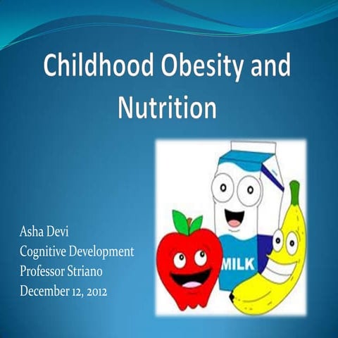 NUTRITION GUIDELINES FOR CHILDHOOD OBESITY visual data 3