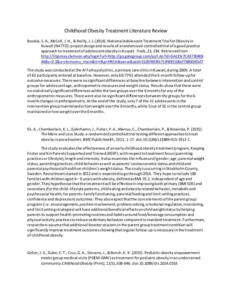 Childhood obesity dissertation picture