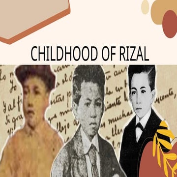 this s the story childhood of rizal.pptx