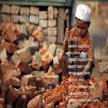 PRESENTATION ON CHILDREN AT WORK.pptx