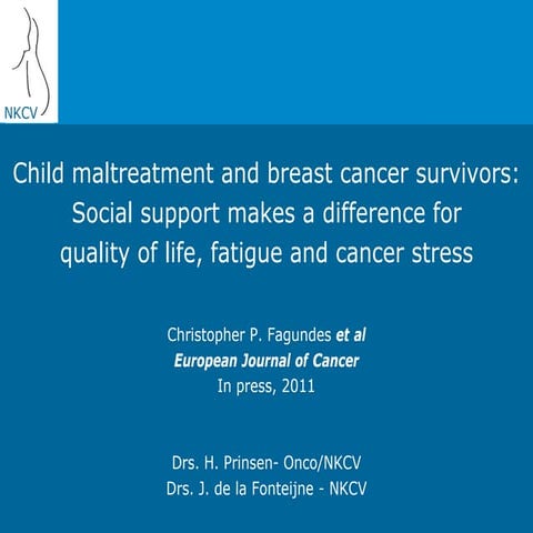 Child maltreatment and breast cancer survivors | PDF | Debated ...