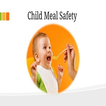 Child meal safety. food born ilness food safety