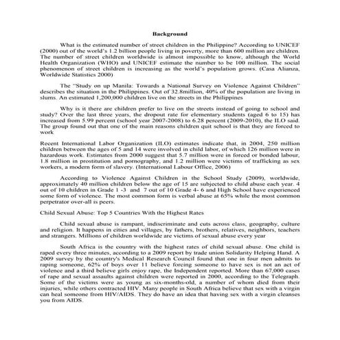 Child protection policy