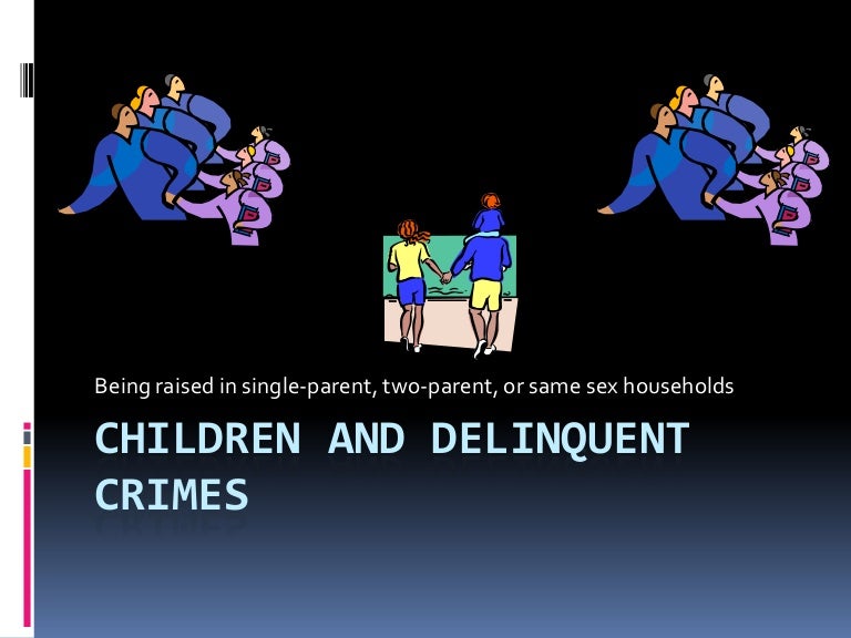 Children And Delinquent Crimes