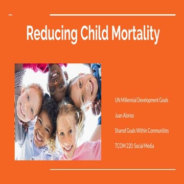 Child Mortality | PPTX