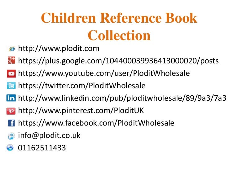Children Reference Book Collection