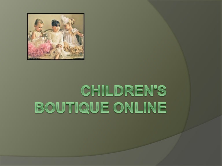 children's boutique online