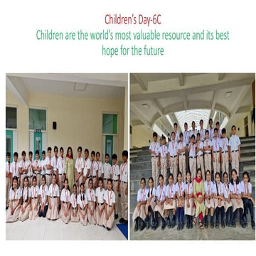 Children’s Day- 6C for Kajal Patra school