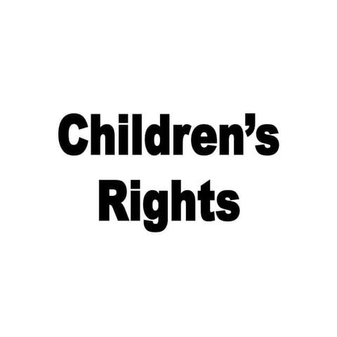 Children’s Rights power point presentation
