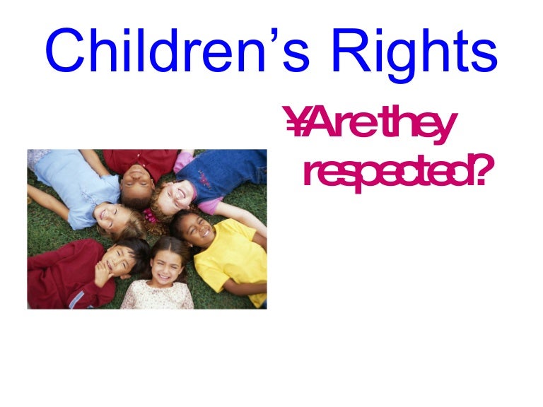 Children’s rights power