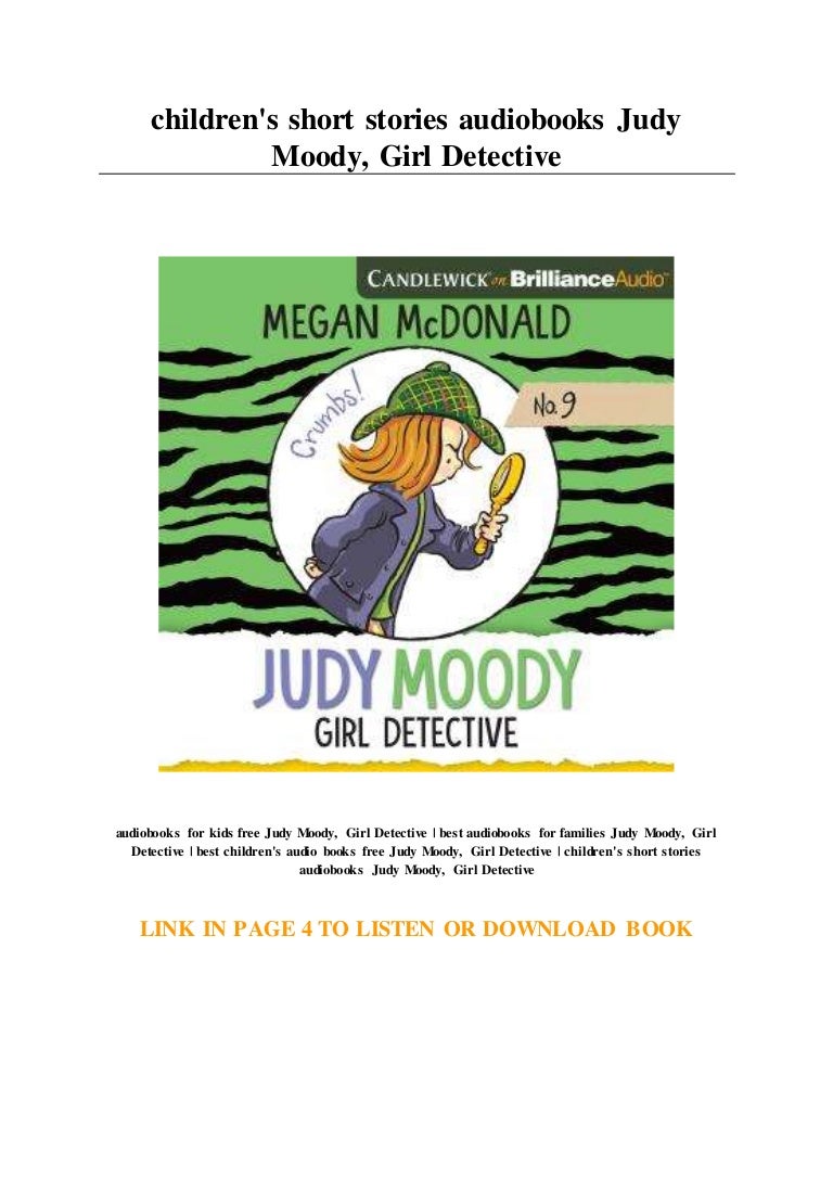 children's short stories audiobooks Judy Moody... Girl Detective