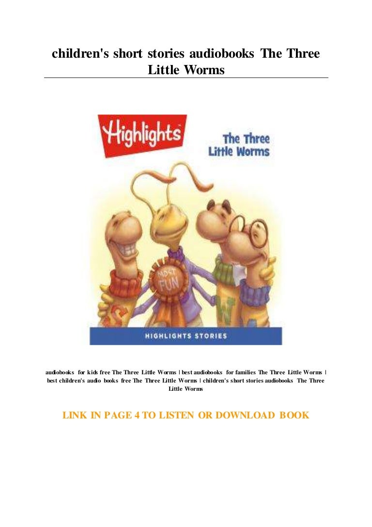 children's short stories audiobooks The Three Little Worms
