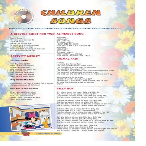 Childrens songs | PDF