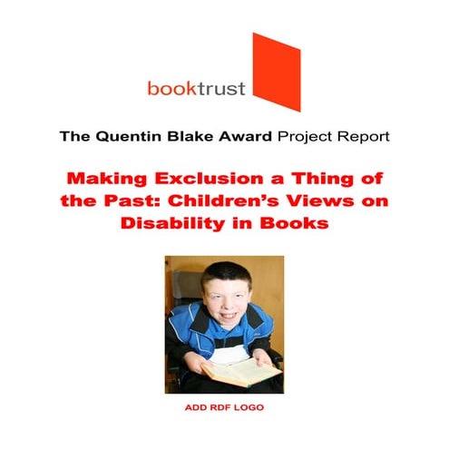 Childrens views on disability in books