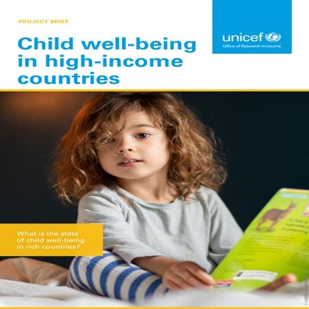 Children well-being in high-income countries — Project brief
