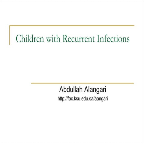 children with recurrent infection (notes).pdf