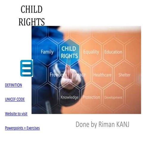 Child rights | PPTX