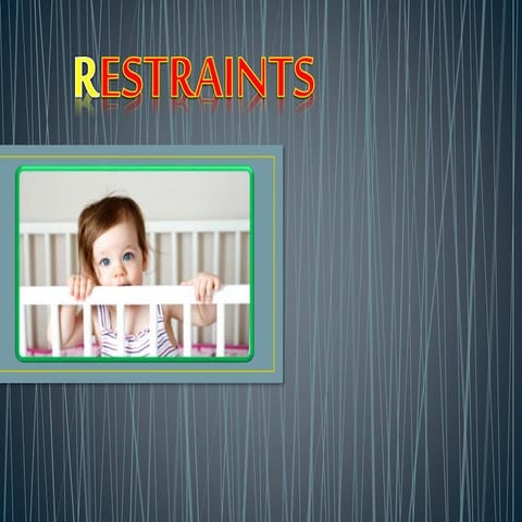 Child rrestraints 