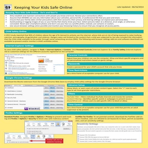 Child safety 16 jun14