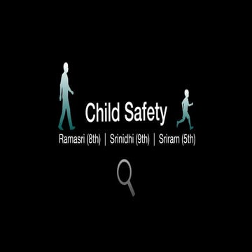 Child Safety - A Design by Kids using IoT