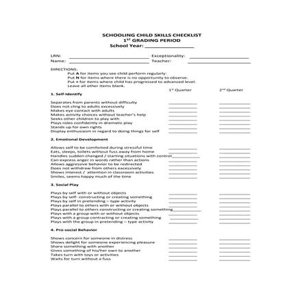 CHILD SKILLS CHECKLIST.docx