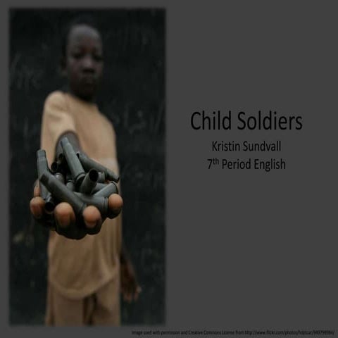 Child Soldiers Presentation