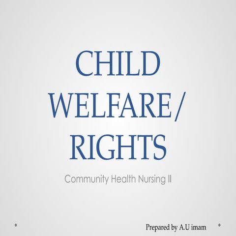 The State of Child Rights in Nigeria Twenty Years After the Emergence ...
