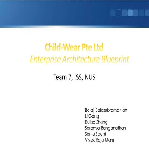 Child Wear Ea Blueprint V0.7