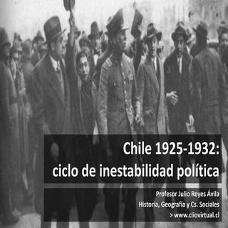 Chile 1925-1932