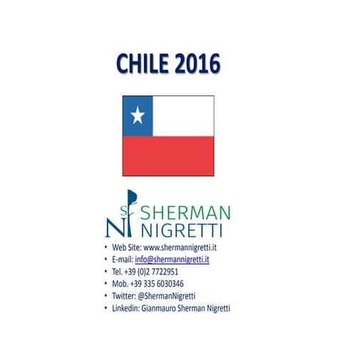 Nigretti Gianmauro: Chile 2016 - Corporate and Tax Highlights