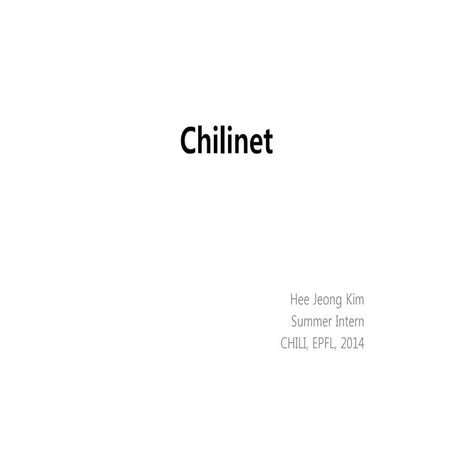 Chilinet
