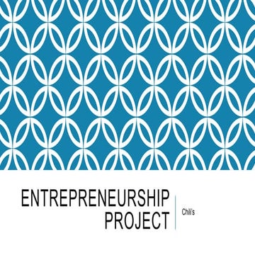 Chili's project