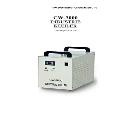 CW-3000 INDUSTRIE KüHLER
