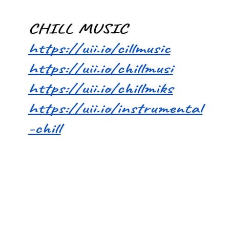 CHILL MUSIC | PDF