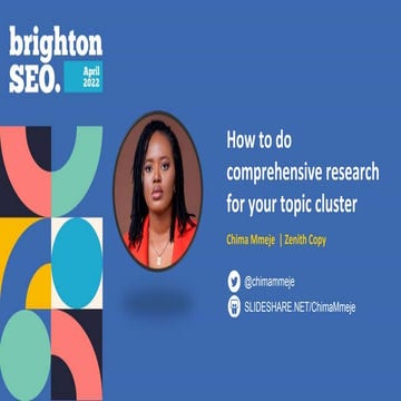 chima mmeje   brighton seo speaker slide april22