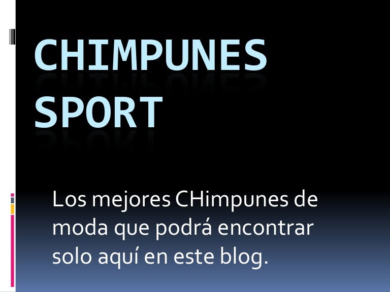 Chimpunes sport