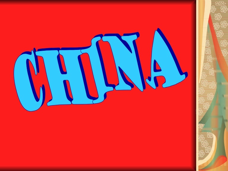 China