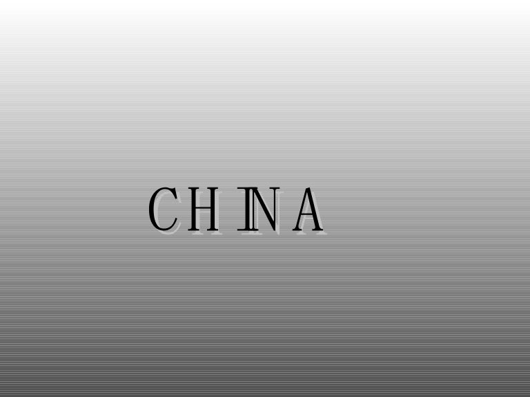 China