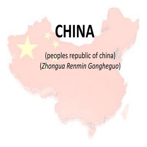 China