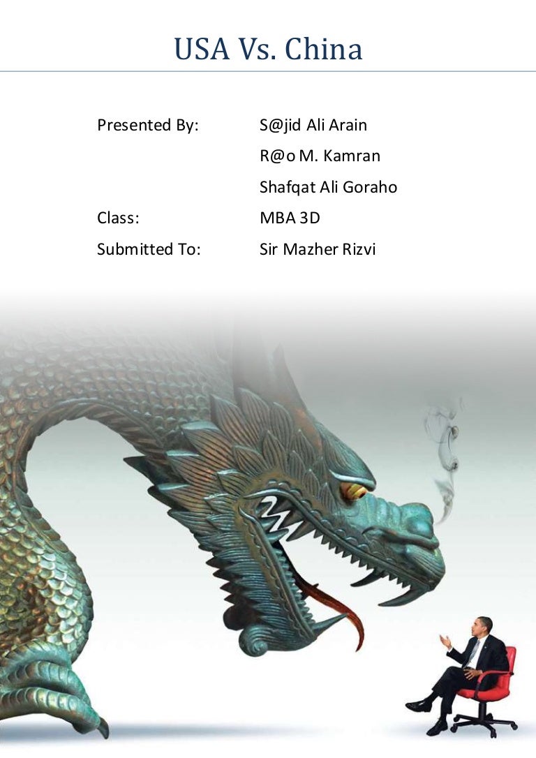 China Vs. USA