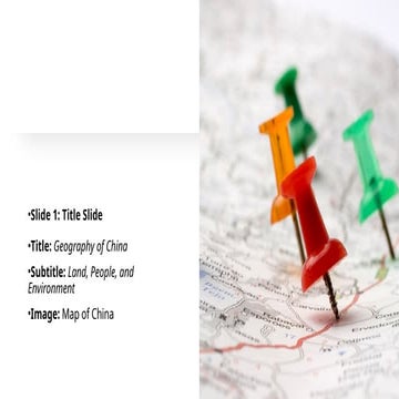 Geography of China | PPT